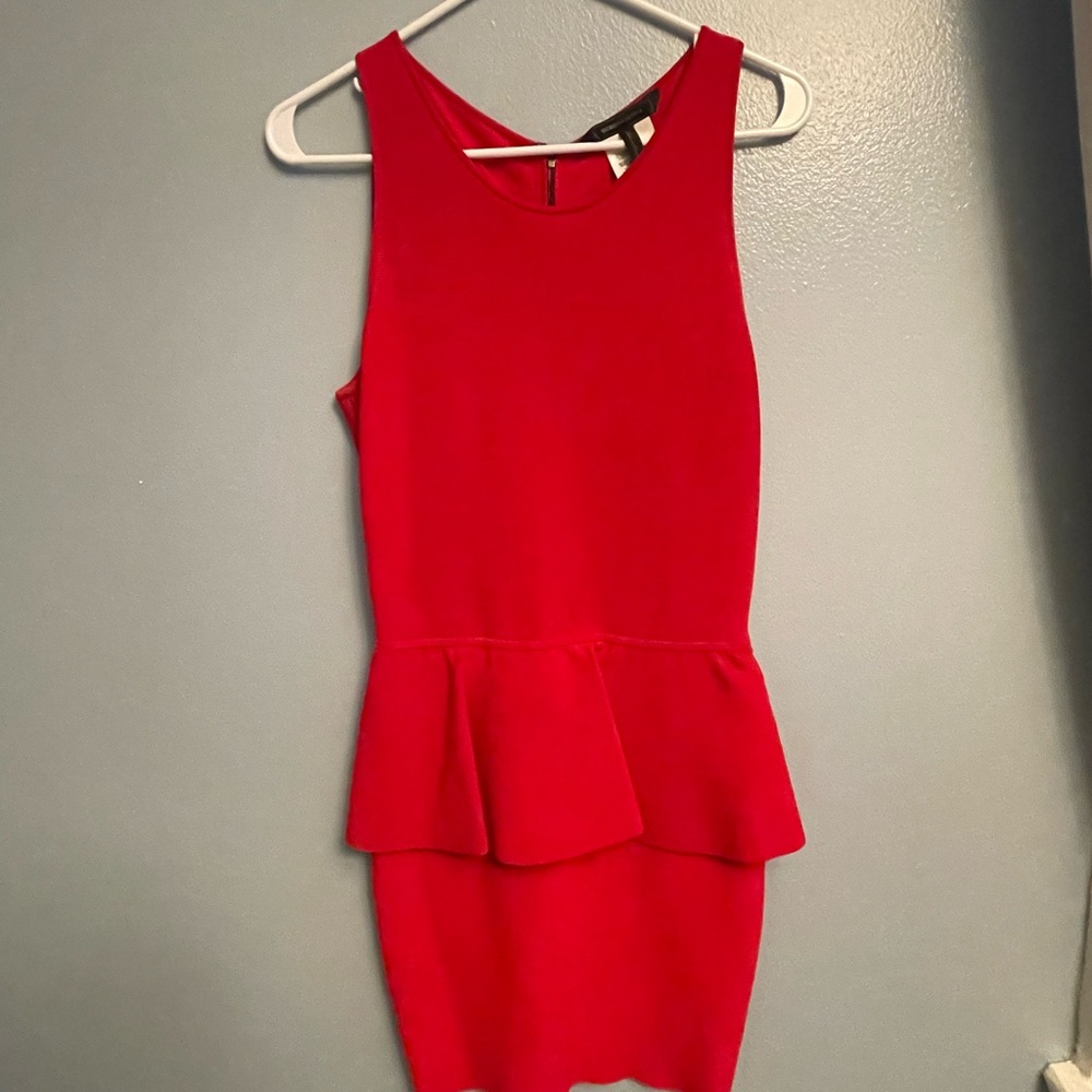 BCBGMaxAzria Vibrant Red Dress